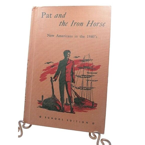 Pat and the Iron Horse, Polly Angell, First Edition, 1955 Aladdin Books VINTAGE! - Picture 1 of 7